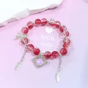 Pretty Bracelet for DIY Fans,Handmade DIY beads，Hot-selling Bestsellers: Sweet-Style Bracelets on Ins Trendy Fashionable Accessories Trendy Jewellery Accessories