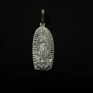 Virgen de Guadalupe de PLATA 925