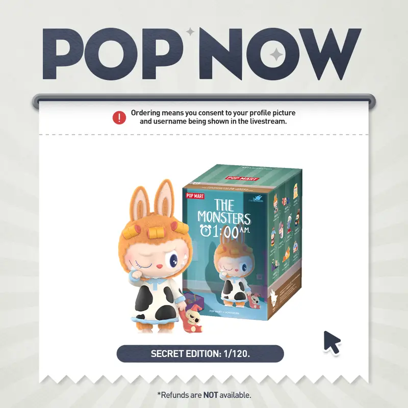 [POP NOW]THE MONSTERS 1:00 A.M. Series Figures POP MART