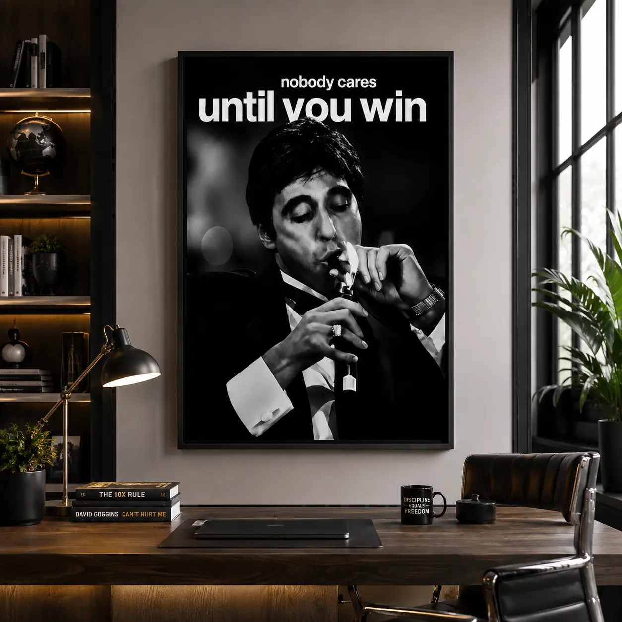 Motivational Fitness Canvas Wall Art, Inspirational Workout Quote Poster, Home Gym Decor for Exercise Room, Garage or Office, Bodybuilding Aesthetic Print, Daily Motivation Artwork, Unique Gift for Athletes, Trainers, Fitness Lovers and Gym Fans & Coaches