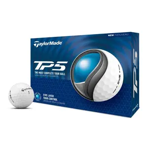 TaylorMade TP5 Golf Balls 12bp - White