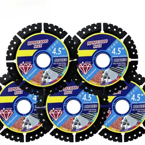Multifunctional cutting disc, precise cutting professional metal cutting blade, 115x22x5mm, for cutting steel, stone, marble, iron, aluminum, and concrete