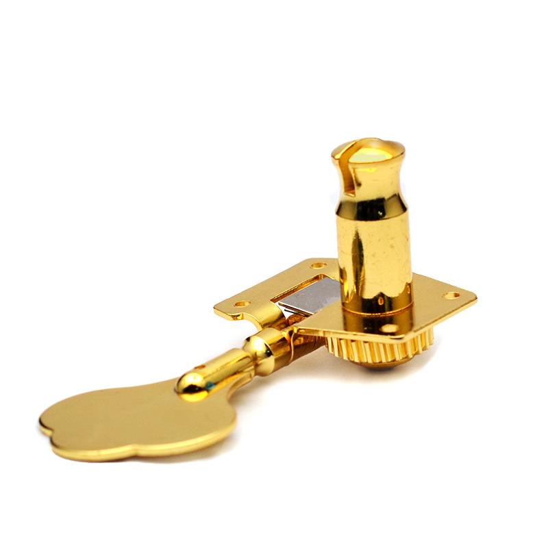 Bass Keys Open Gear Large Post 4-in-line Set for Bass Guitar Tuners