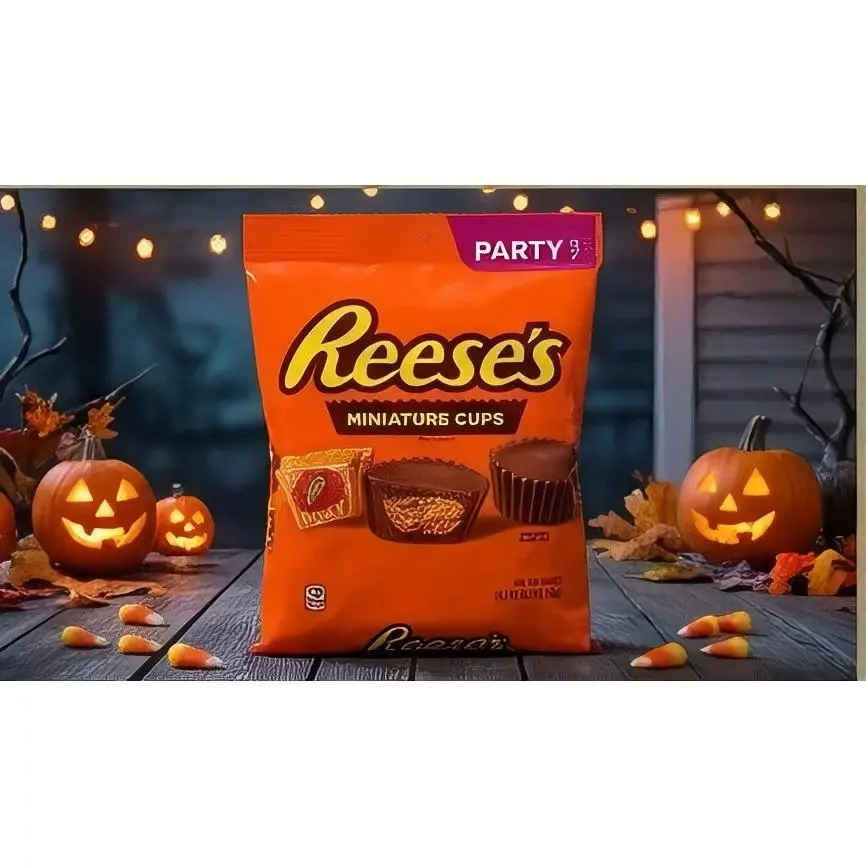 Reese's Party Bag Miniature Cups - Perfect for Halloween Treats and Snacks