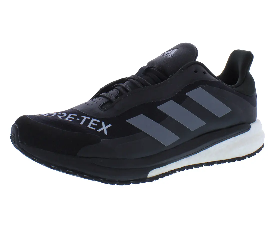 Adidas Men's Solar Glide 4 GTX Running Shoes, Waterproof Athletic Performance Sneaker for Durable Training, Sports Shoes, Footwear