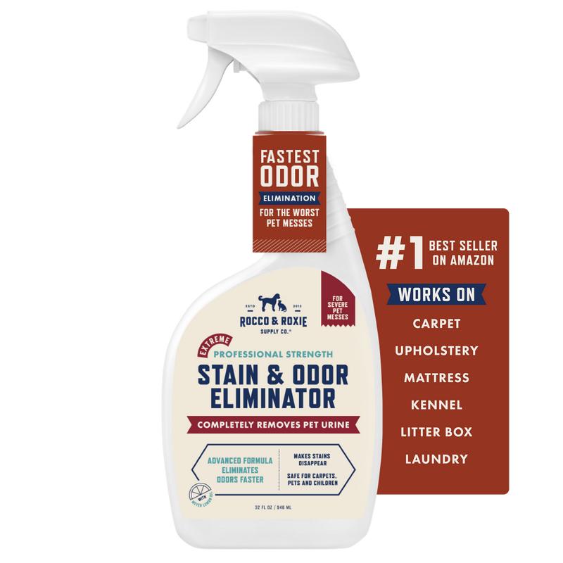 Rocco & Roxie Extreme Stain & Odor Eliminator | Clean Carpets, Floors and Sofas