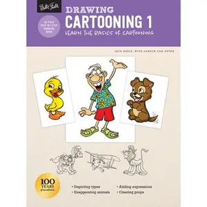 USED-Drawing: Cartooning 1: Learn the Basics of Cartooning by Keely, Jack (Paperback)