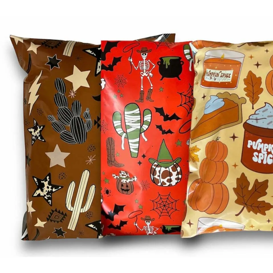 14.5x19 Fall - Halloween Variety Poly Mailer