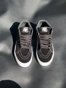 Men's Mid-Height Canvas Shoes, Trendy Unisex Casual Trainer Sneakers, Anti-Slip Wear-Resistant, Fashionable All-Season Footwear