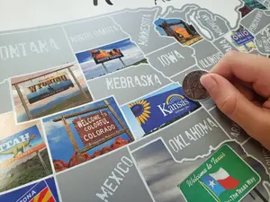 US scratch off map; State Welcome signs, travel poster; Scratch off Poster; Places Traveled; State Border signs Bucket List Print
