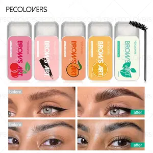 Eyebrow Styling Gel Brows Wax Sculpt Soap Waterproof Long-Lasting 3D Feathery Wild Brow Styling Makeup Eyebrow Brow Enhancer Eyebrow Makeup Products