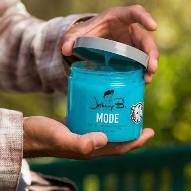 Johnny B Mode Styling Gel Hair Styling 32oz - Strong Hold, Easy Application, Long-Lasting Hold for Men and Women - Haircare Smooth