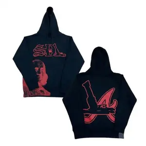 Unisex Graphic Hoodie Y2K Vintage Streetwear Hooded Sweatshirt for Men Women Aesthetic Oversized Pullover