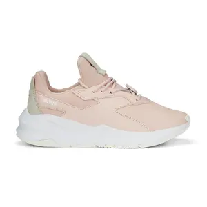 PUMA Womens Fier Nitro Lthr Lace Up Sneakers Shoes Casual - Pink
