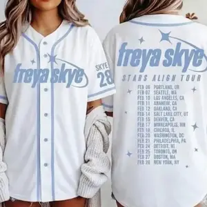 Freya Skye Silent Treatment Baseball Jersey, Star Align Tour 2026 LEH