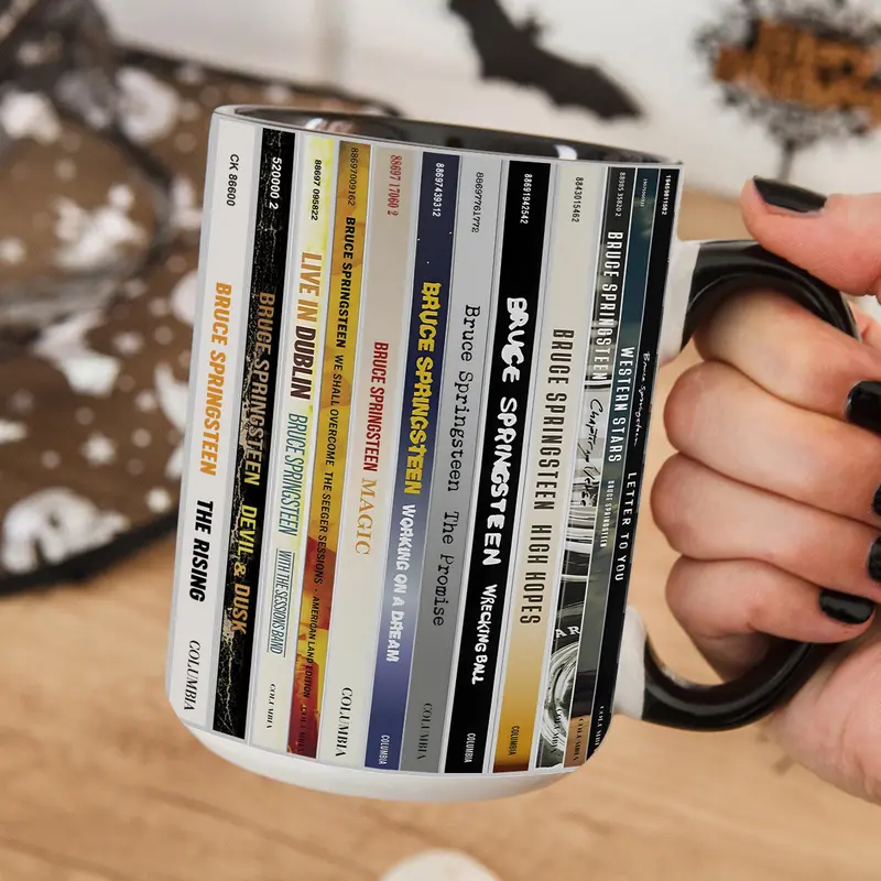Pearl Jam Albums Cassette Retro Collection Accent Mug - TikTok Shop