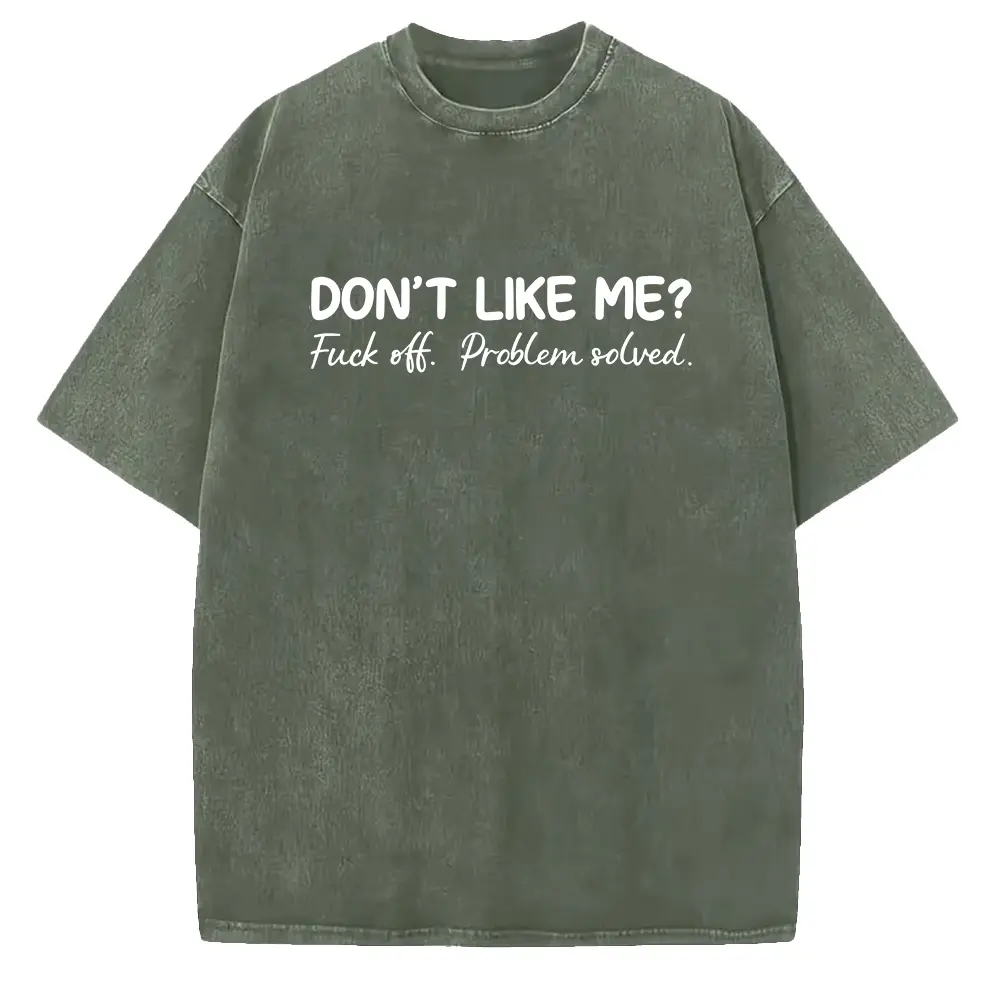Washed T-shirt-Green