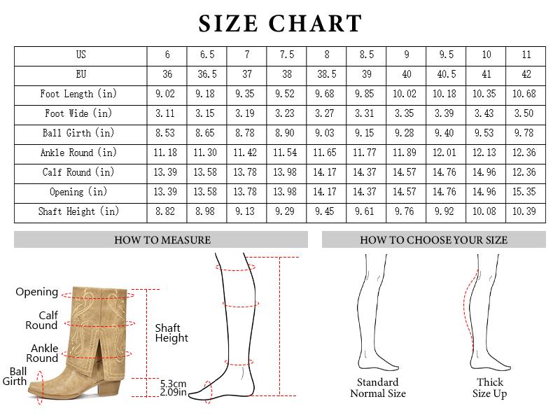 Wetkiss Western Cowboy Mid Calf Boots Women Fold Over Boots with Square Toe Chunky Heel Pull on #TikTokShopSpringGlowUp #greenish