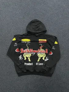 Retro Limit Vintage Subliminal Racing - Product Of Love Washed Hoodie MotoGP World Champion Enthusiast Apparel Streetwear Akrapovic Shoei Helmet Racing Team Super Motorsports Clothing Riders Motocross Off-Road Dirt Bike Fan Gear Cotton For Moto Fan