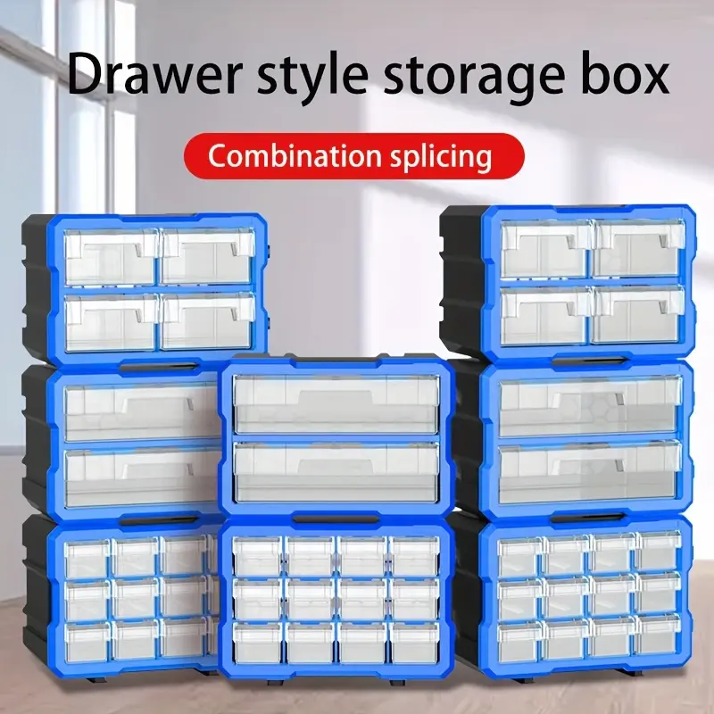 Drawer Parts Box, Screw Sorting Component Box, Electronic Component Storage Toolbox Hardware Additions, The Ultimate Toolbox Finishing Set, Multifunctional, Durable And Adjustable Compartment, Efficient Storage And Finishing