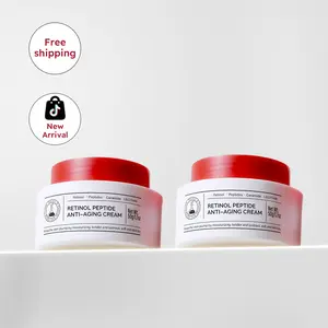 [YouthPulse Official Shop] Retinol Cream for Face & Neck / Anti-Aging, Reduces Fine Lines, Firms Skin / With Retinol & Niacinamide / Hydrating, Brightening, Nourishing / Gentle & Suitable for Sensitive Skin / Infused with Natural Plant Oils