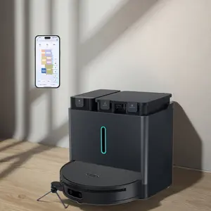 Multifunctional Aspirateur Cordless Smart Wet Dry Floor Cleaning Robot Vacuum Cleaner and Mop with Self-Emptying Dustbin