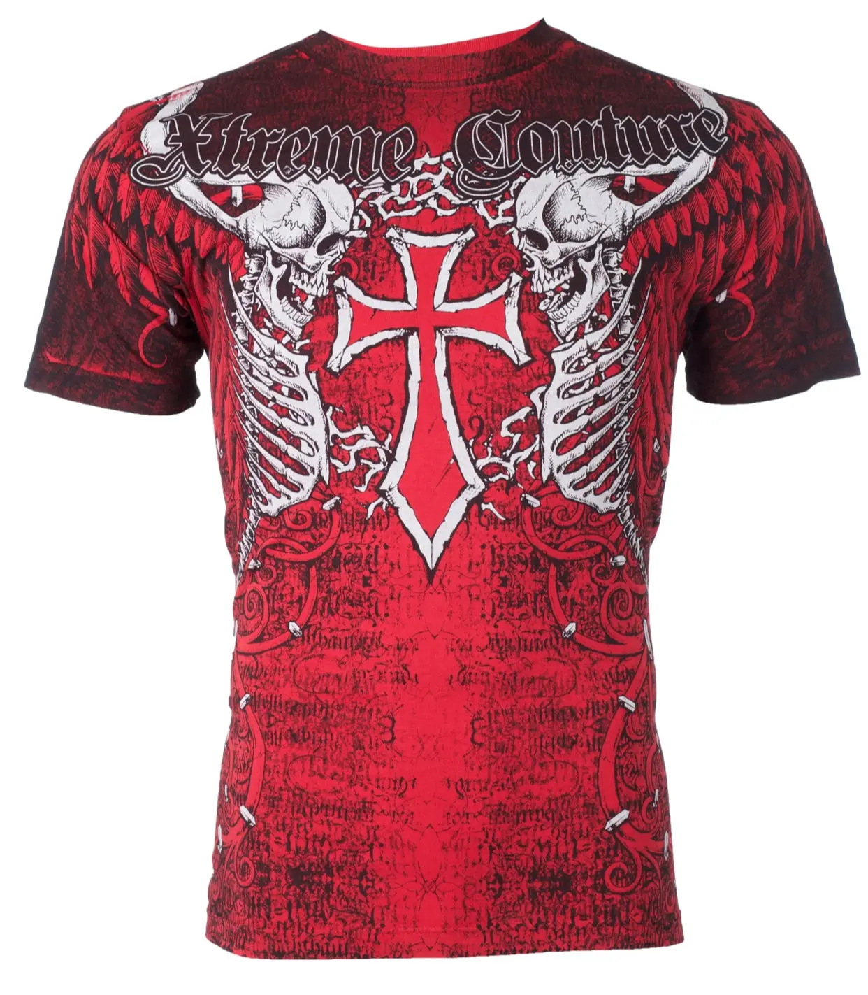 Xtreme Couture by Affliction Men's Aftershock Graphic tshirt, Lightweight 100% Cotton Streetwear, Shortsleeve Crew Neck