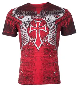 Xtreme Couture by Affliction Men's T-shirt Aftershock Crewneck Cotton