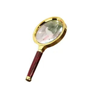 Portable Handheld Reading Magnifying Glass Jewelry Identification Lens, Ideal for Teens and Jewelry Lovers, Compact Design, Plastic Material