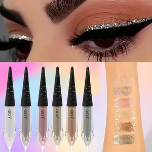 Pearl Glitter Eyeliner Waterproof Oil Proof Quick Drying Easy Removal Non Tarnishing Lasting Versatile Practical for All Day Wear Makeup Daily Convenient Smooth