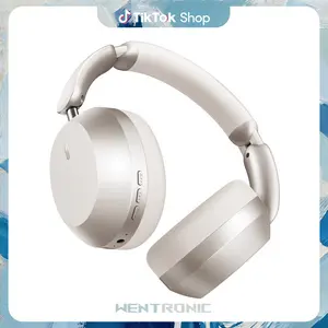 Wentronic Y04 ANC Bluetooth Headphones 48H Playtime Hi-Fi Sound Foldable Over-Ear Headset with Soft Ear Cushions for Travel & Work