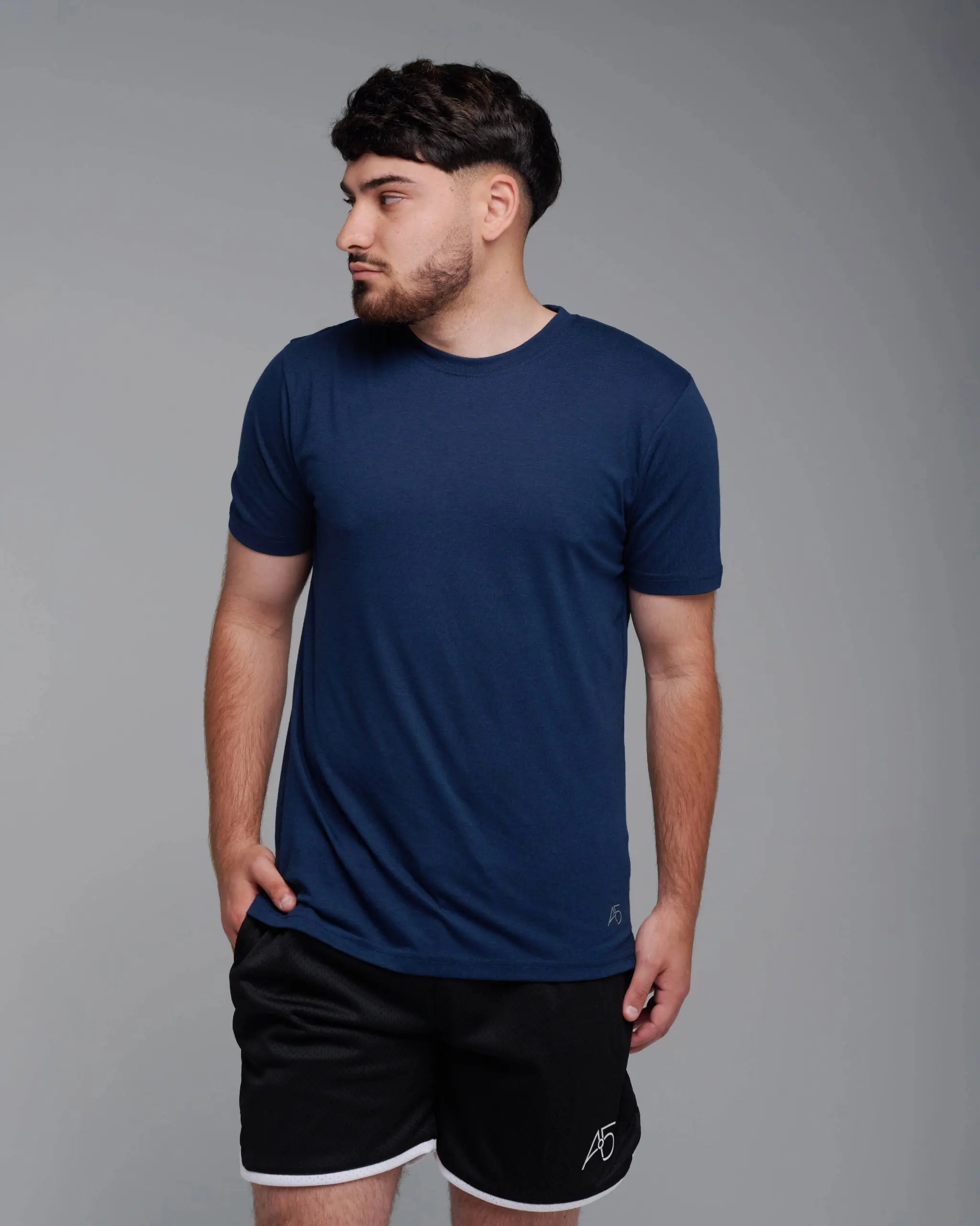 AO5 Core Tee - Classic, Crew Neck, Relaxed Fit, Breathable, T-Shirt, Cotton