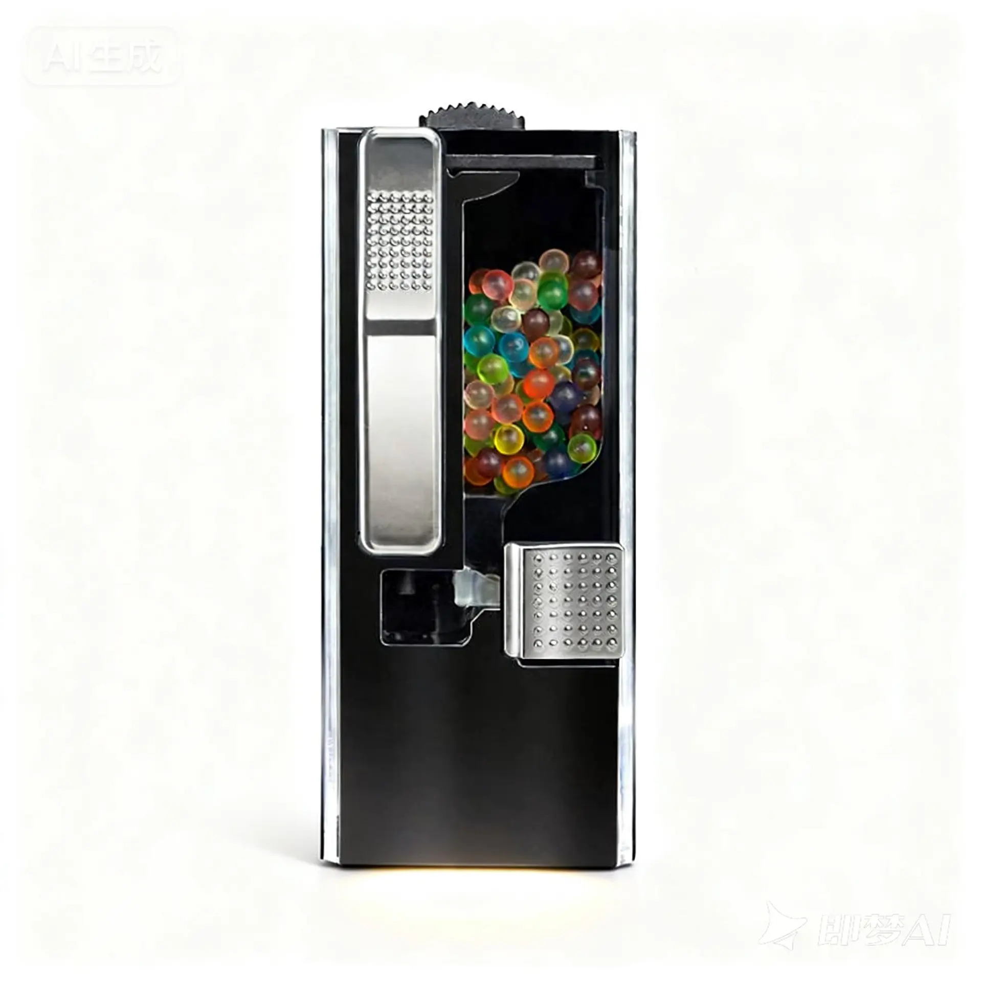 Transparent fruit-flavored beads storage box with DIY bead pusher included. Compact and durable organizer for outdoor hiking. Ideal gift for friends and family.
