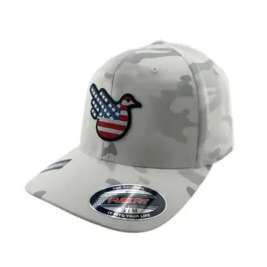 The American Jim Multicam Alpine Fitted Hat white baseball cap