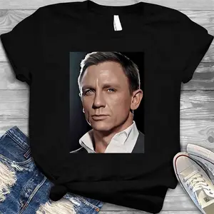 Daniel Craig - Poster T-Shirt