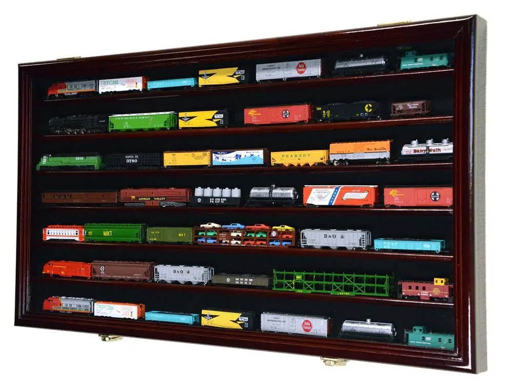 N Scale Train Display Case Cabinet