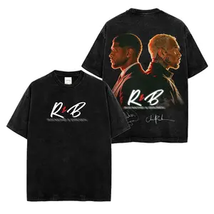 Raymond & Brown Tour 2026 Washed Shirt, R&B Tour Graphic Shirt, Hip Hop Streetwear T-Shirt, Vintage Rap Style Apparel, Gift Idea for Fans and Music Lovers, Retro Urban Fashion Tee