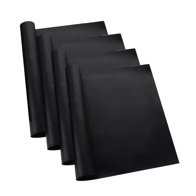 Non Stick Oven Liner, 1/2/4pcs Reusable Thick Heavy Duty Oven Mat, High Temperature Resistant Multi-purpose Baking Mat, Baking Barbecue Accessories fo