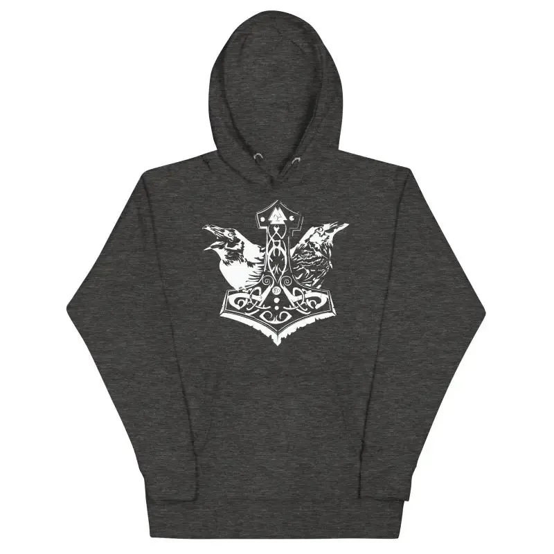 Whispers of Norse Legends in a Soft and Durable Unisex Viking Hoodie