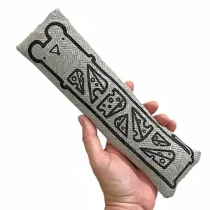 Cheesy or Pawesome Cat Kicker Stick Toy with Catnip