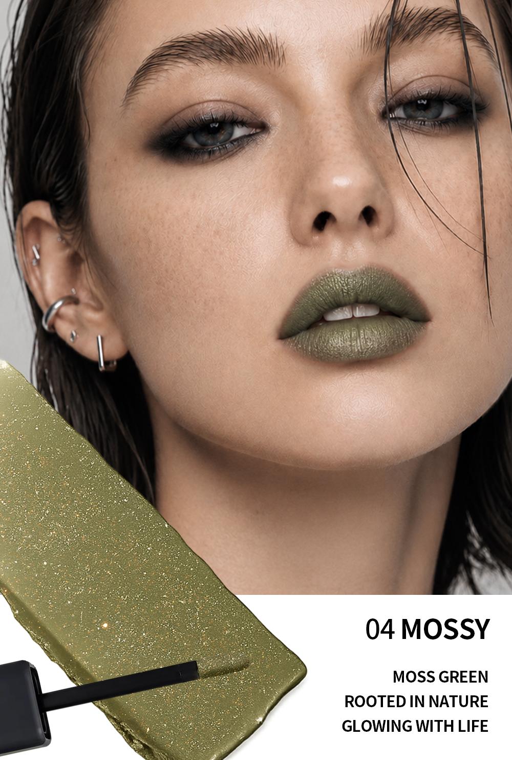 uCoolMe Matte Glitter Flip Mud, Color-Changing Velvet Lip Cream, High Pigment Waterproof Lip Tint, Soft Matte to Sparkling Finish, Long Lasting Moisturizing Lip Makeup, Gothic Bold Shades#tiktokshopbacktoschool