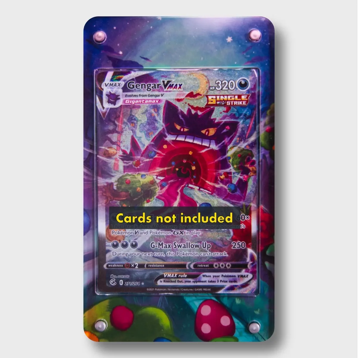 Gengar VMAX Extended Art Acrylic Card Holder