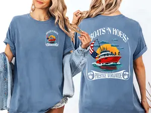 Step Brothers Boats And Hoes Shirt, Step Brothers Movie Shirt, Brennan and Dale Huff, Boats And Hoes Family Trip Shirt