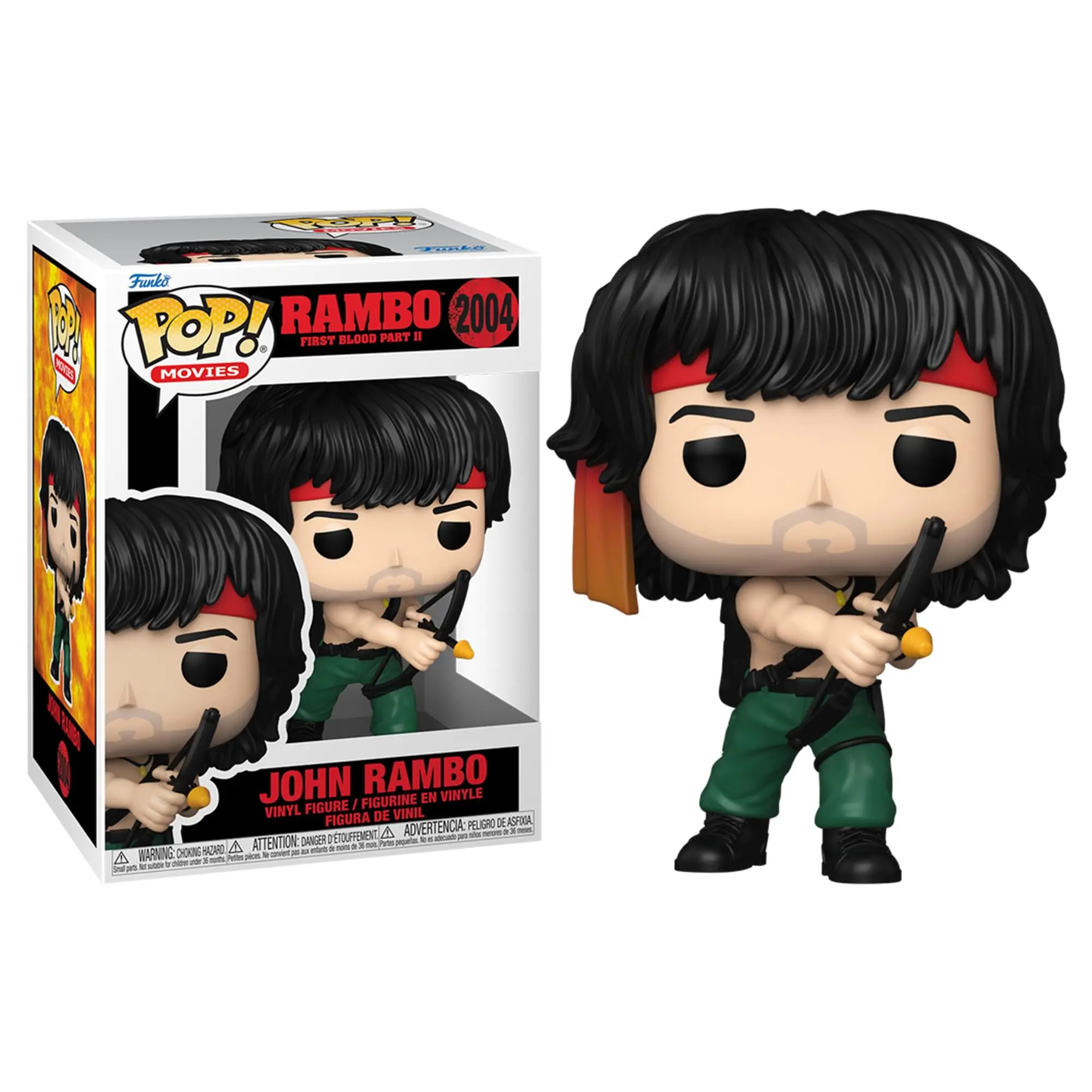 Rambo 2 Funko POP Movies | John Rambo With Bow