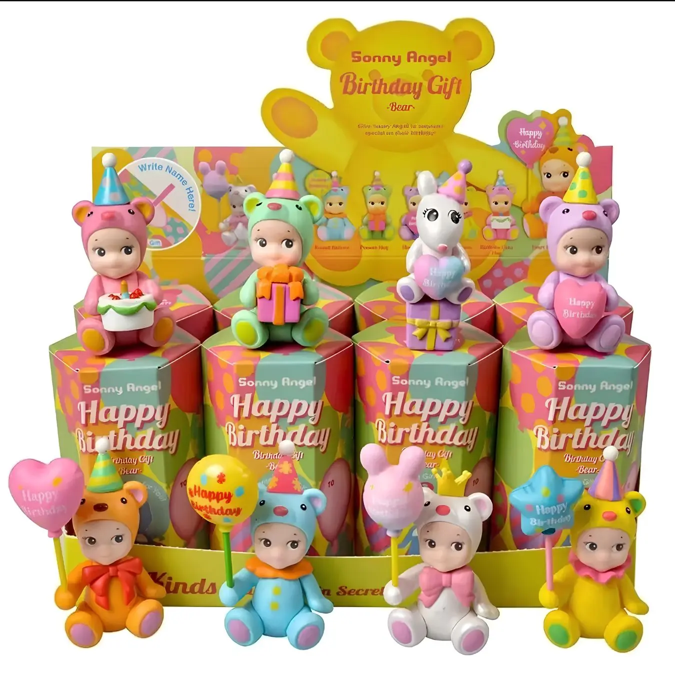 Sonny Angel Birthday Gift Mystery Blind Box | Cute Kawaii Mini Figure | Birthday Collectible Toy | Sealed Surprise Box