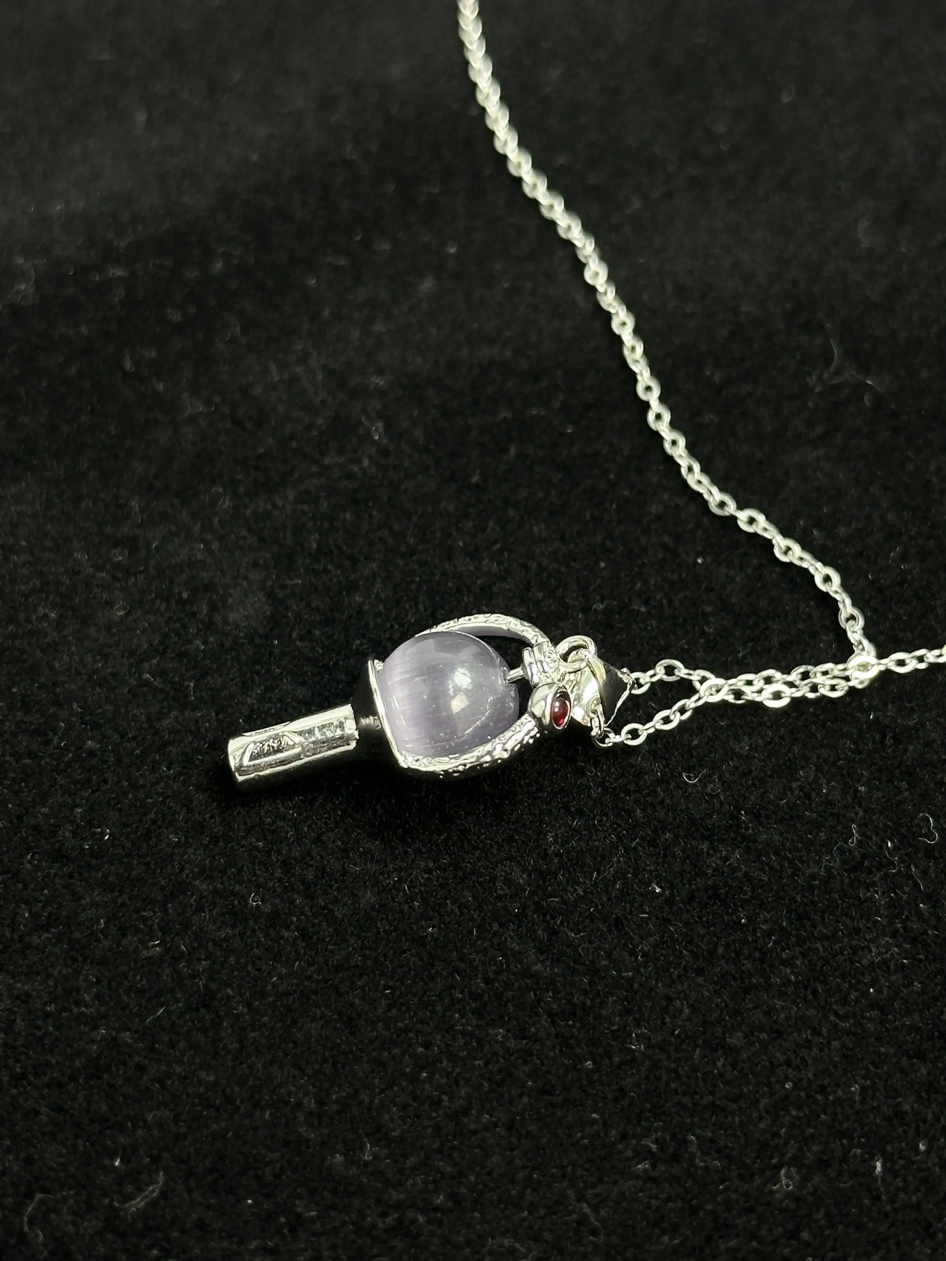 Aesthetic KPop Light Stick Clavicular Necklace - Culturally-Inspired Silver Plated Minimalist Choker, Fandom Accessory Gift for Her (Necklace Only, Box Not Included), Clavicular Necklaces, Culturally-Inspired Necklaces