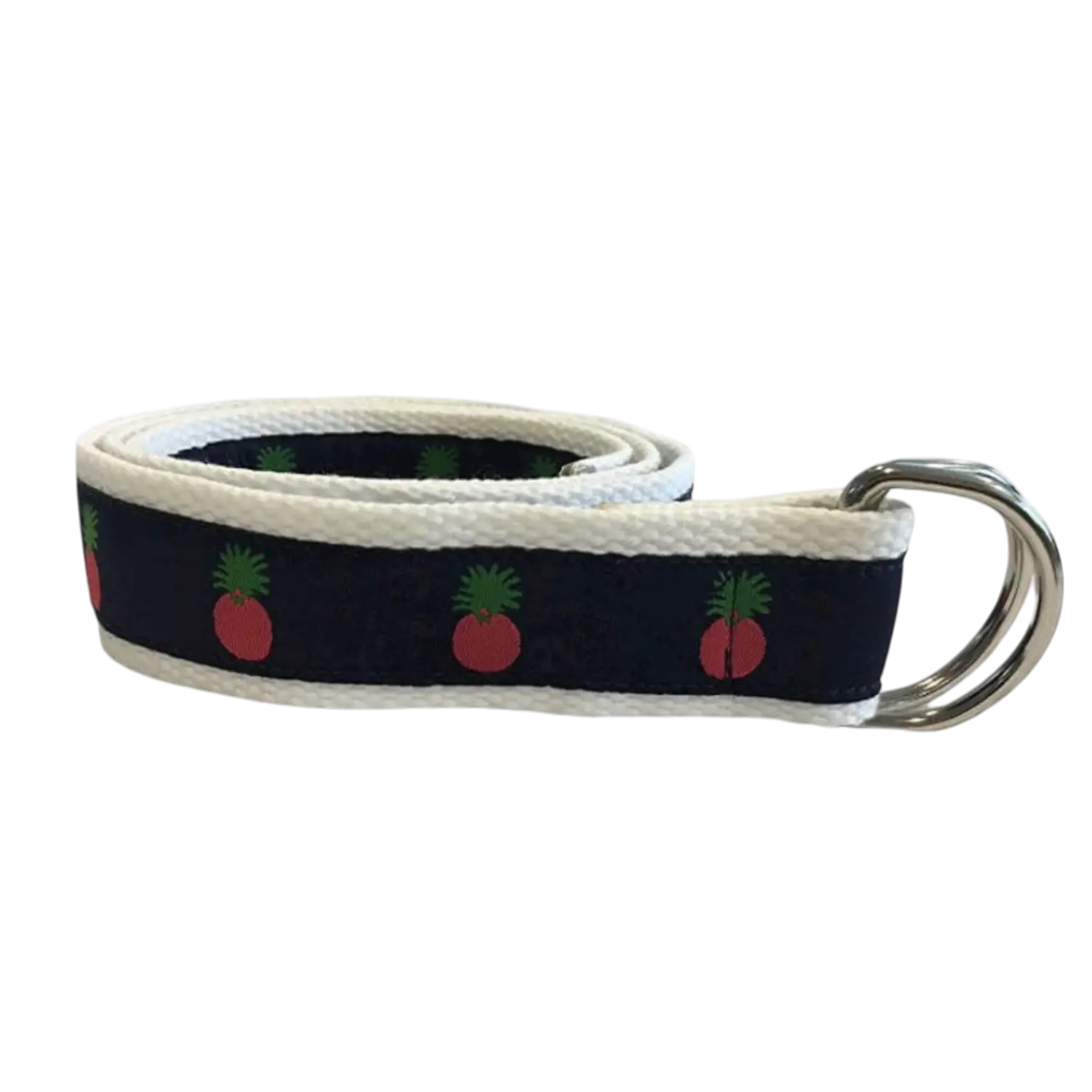 Custom Nautical D-Ring Belt – Handmade Preppy Ribbon Belt for Men Women Children