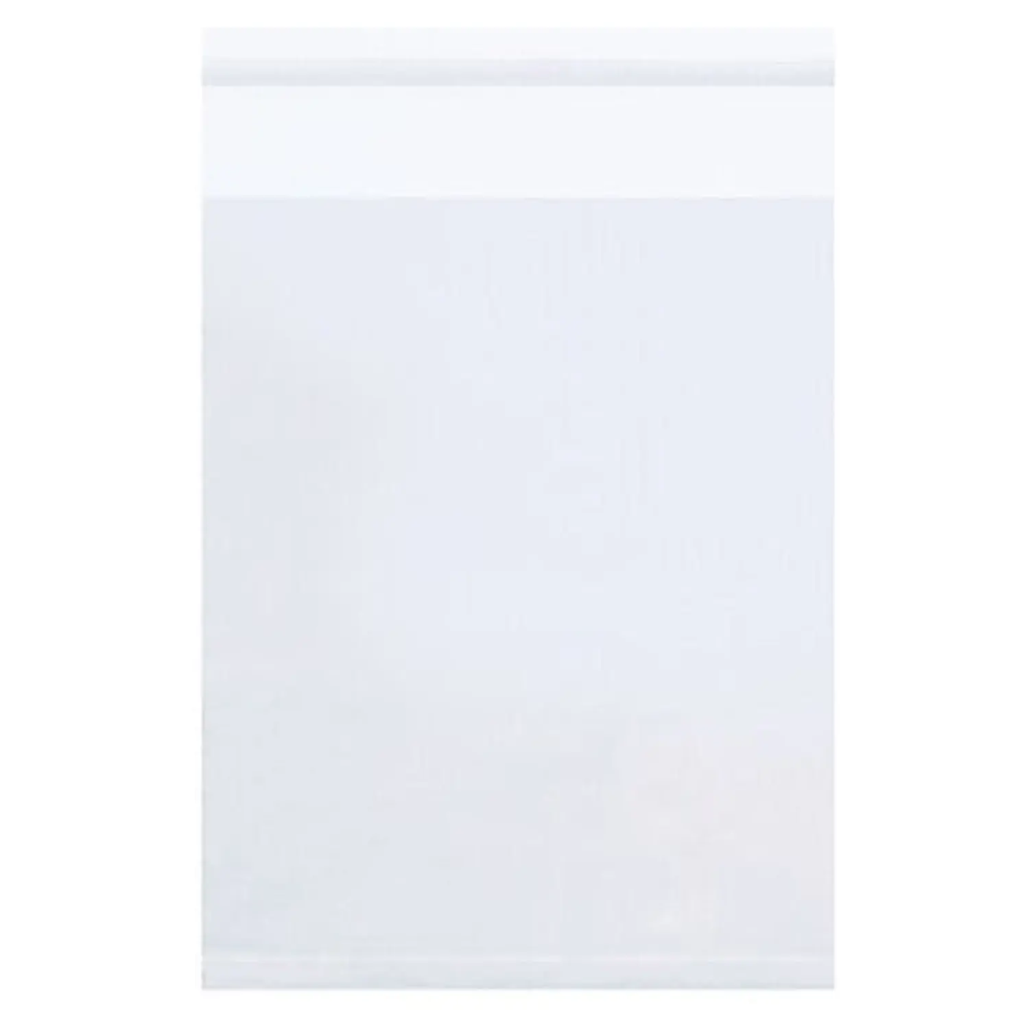 Box Partners PRR060915 High Quality Resealable Poly Bags, 6 x 9 in, 1.5 Mil Thickness, Self-Seal, Durable & Reliable for Office Stationery, Gift Wrapping Needs