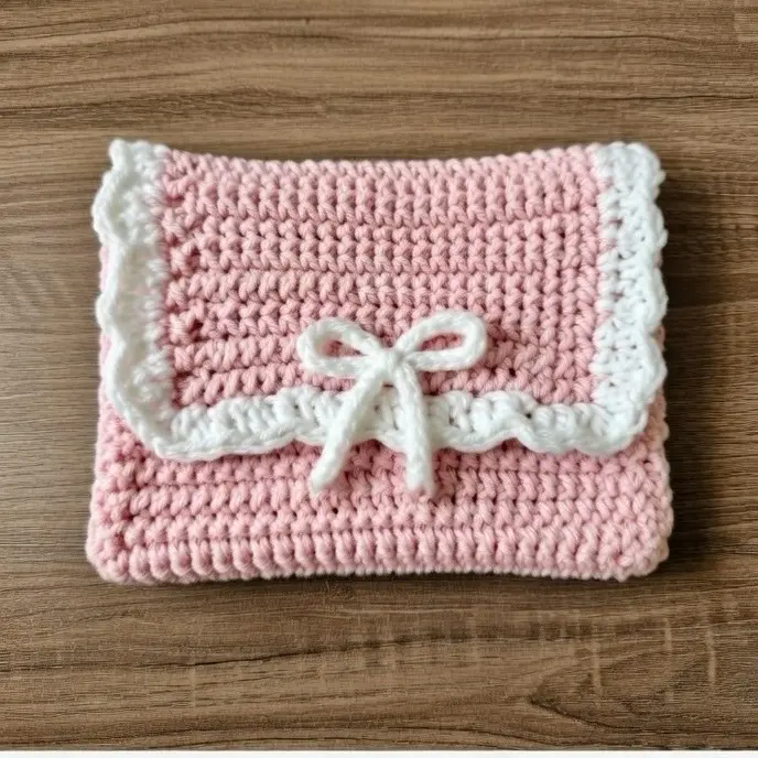 Crochet Book Cover