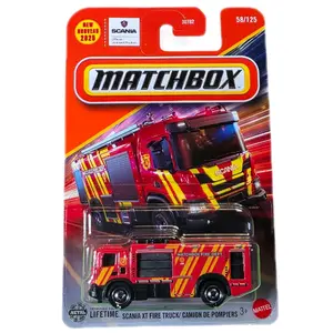 Matchbox "Scania XT Fire Truck / Camion de Pompiers" (58/125)